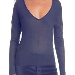 NWOT Rag & Bone deep V neck Cashmere